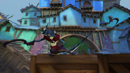 Gigantic: Rampage Edition video game character wielding a bow in HD desktop wallpaper.