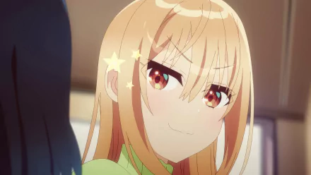 HD desktop wallpaper featuring a close-up of an anime character from The Many Sides of Voice Actor Radio with a warm, inviting expression.