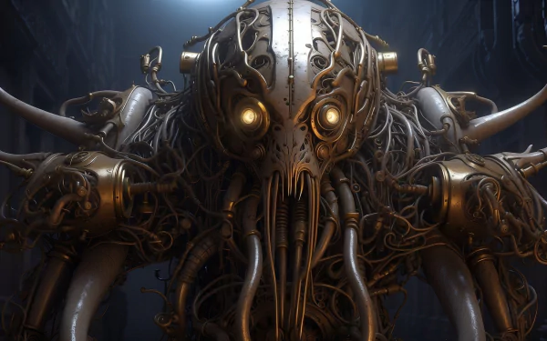 Dieselpunk tentacle titan