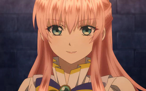 HD anime desktop wallpaper featuring Rishe Irmgard Weitzner from 7th Time Loop: The Villainess Enjoys a Carefree Life Married to Her Worst Enemy, with a captivating gaze and detailed character art.