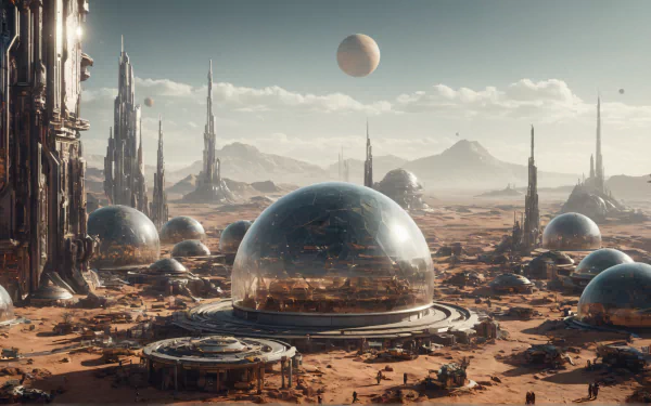  Sci-Fi Mars Colony
