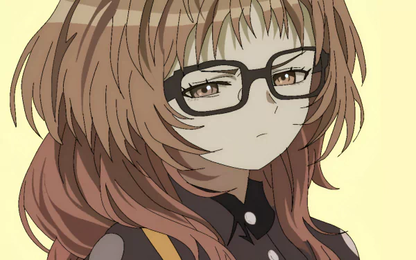 Anime girl Ai Mie without glasses, features a high-quality desktop wallpaper and background for The Girl I Like Forgot Her Glasses series.