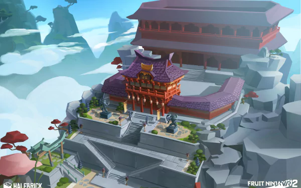 video game Fruit Ninja VR 2 HD Desktop Wallpaper | Background Image