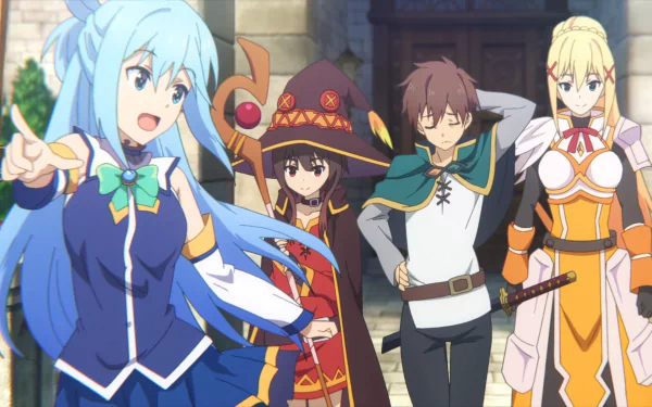 Anime KonoSuba - God’s blessing on this wonderful world!! HD Desktop Wallpaper | Background Image