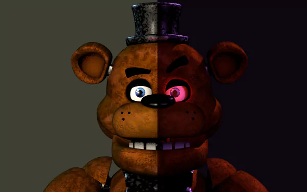 Fazbear Entertainment Freddy Fazbear's Pizza Classic Animatronics Original Animatronics Five Nights at Freddy's HD Desktop Wallpaper | Background Image