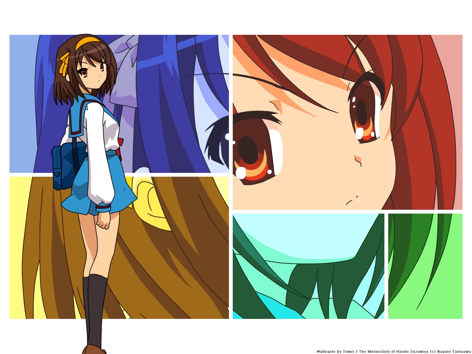 Download Haruhi Suzumiya Anime The Melancholy Of Haruhi Suzumiya Wallpaper