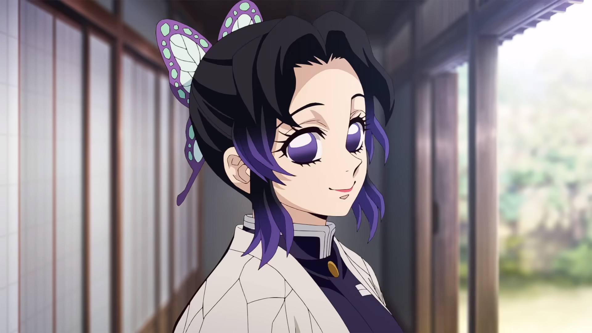 Shinobu Kochou HD Wallpaper Demon Slayer Kimetsu No Yaiba Anime 