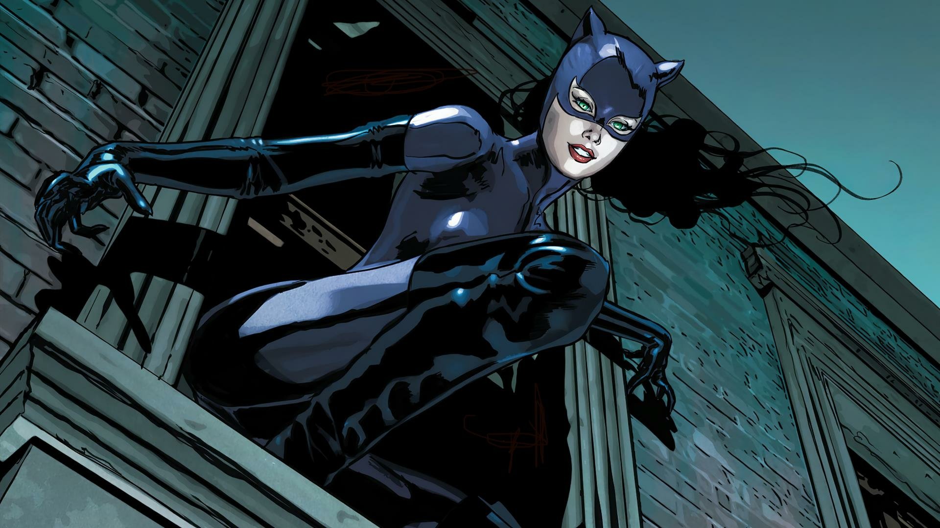 Download Catwoman Mikel Janin HD Wallpaper
