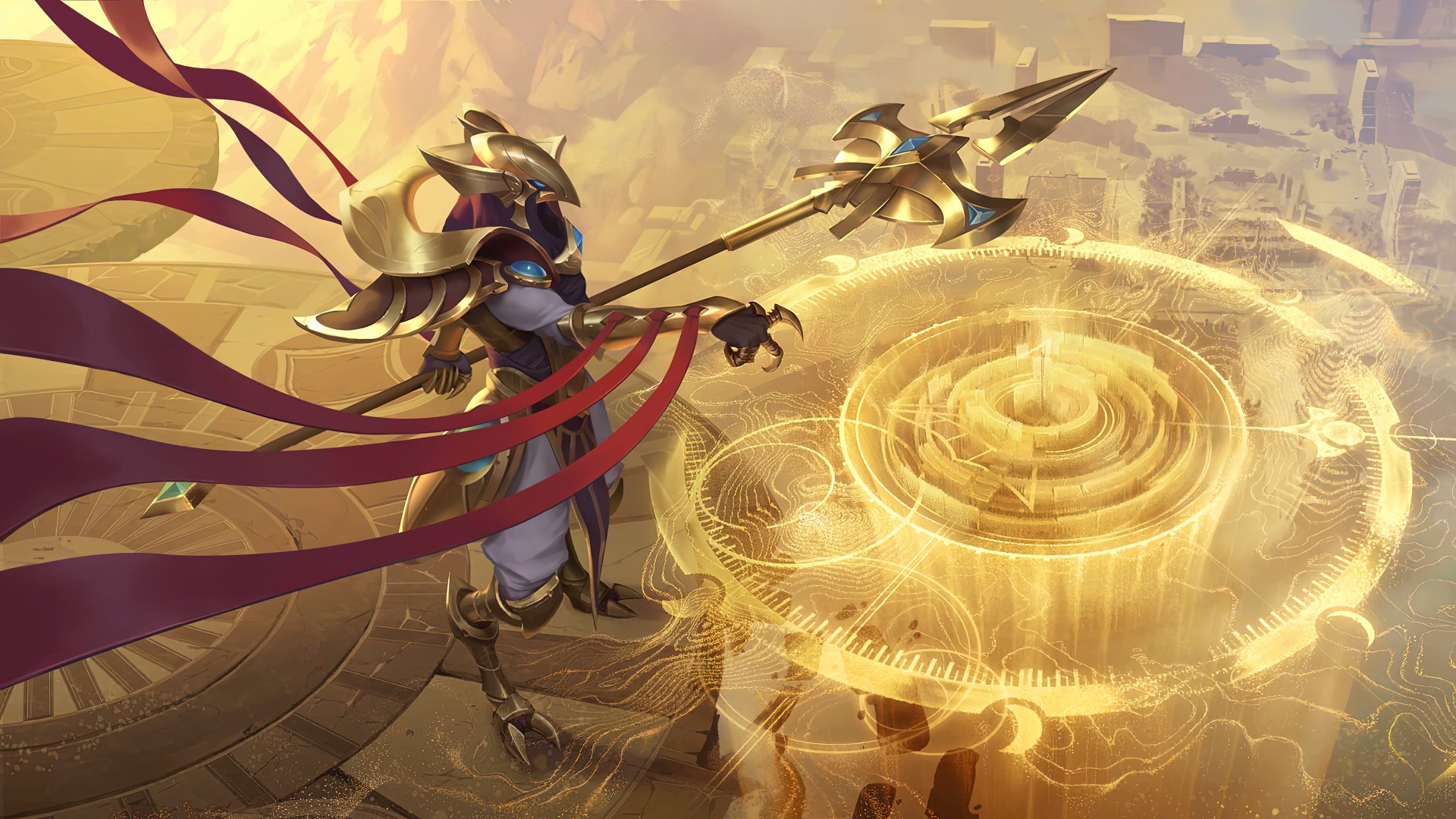 Legends of Runeterra: Azir 4K Ultra HD Wallpaper