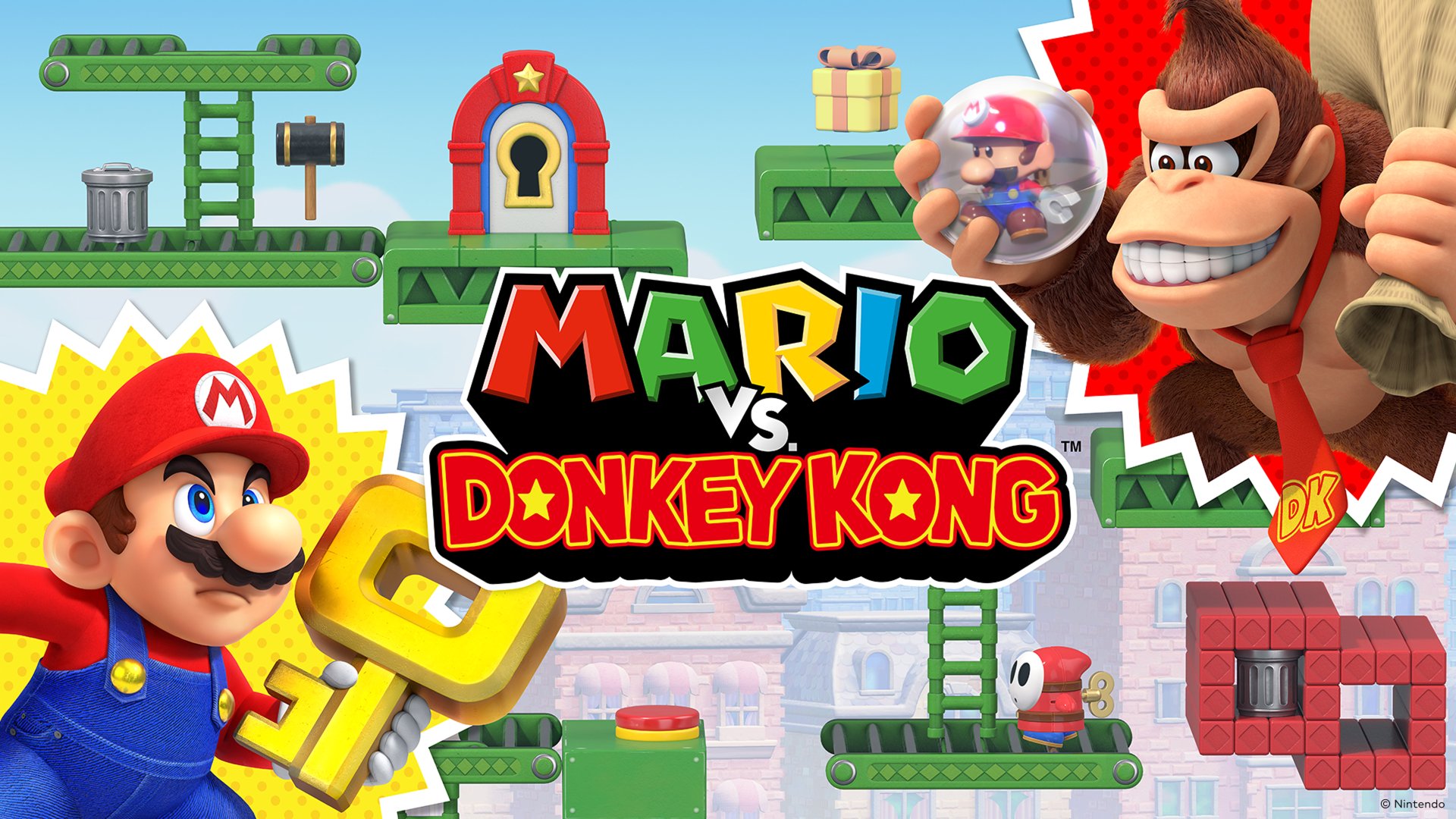 Download Mario Vs. Donkey Kong 4k Ultra HD Wallpaper