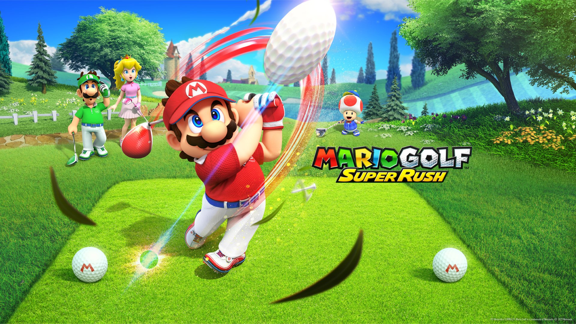 Mario Golf: Super Rush - Ultra HD 4K Wallpaper