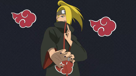 Deidara Akatsuki (Naruto) HD Desktop Wallpaper | Background Image