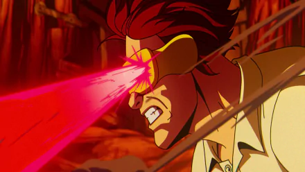 Cyclops from X-Men '97 TV show in high-definition desktop wallpaper.