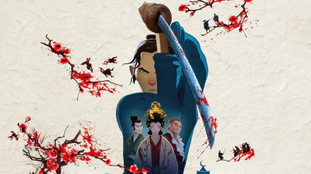 Blue Eye Samurai HD Desktop Wallpaper | Background Image