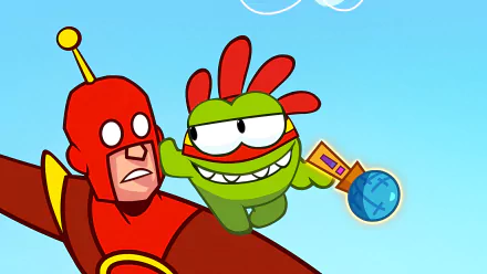  OmNom and SuperHero - OmNom Stories: SuperNoms (Wallpaper)
