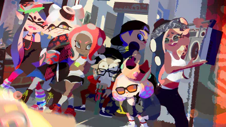 Splatoon 2 HD Desktop Wallpaper | Background Image