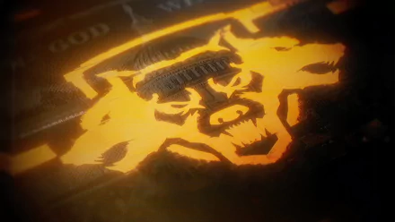 HD desktop wallpaper featuring the Call of Duty: Black Ops 6 logo, showcasing a fierce, glowing emblem against a dark background.