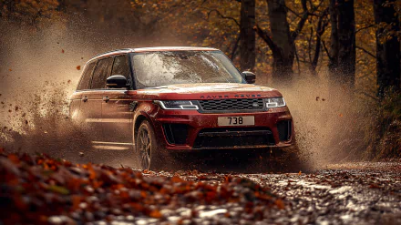Range Rover Sport off-road HD Desktop Wallpaper | Background Image