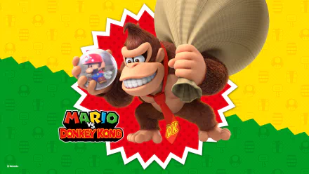 Mario vs. Donkey Kong HD Desktop Wallpaper | Background Image