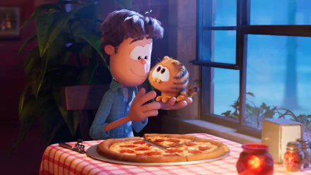movie The Garfield Movie HD Desktop Wallpaper | Background Image
