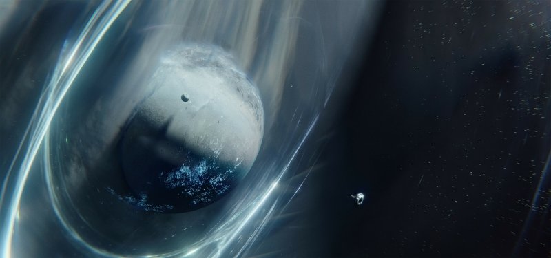 {{ Vivid sci-fi space planet desktop wallpaper. 