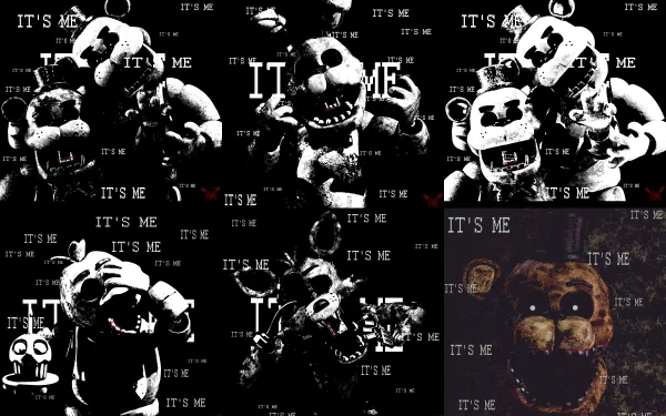 Freddy (Five Nights at Freddy's) Golden Freddy (Five Nights At Freddy's) video game Freddy Fazbear's Pizza Five Nights at Freddy's HD Desktop Wallpaper | Background Image