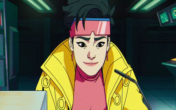 Jubilee from X-Men '97 in a vibrant desktop wallpaper, showcasing the iconic Marvel Comics character in high definition.
