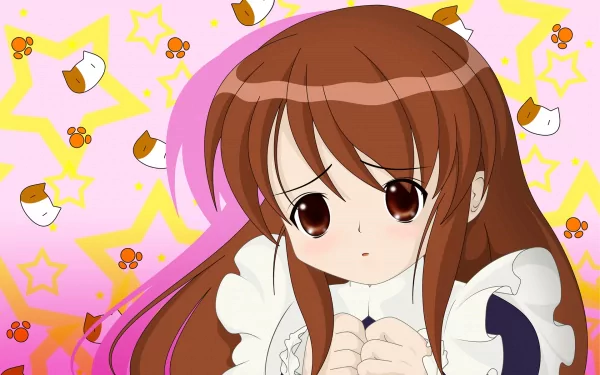 Mikuru Asahina Anime The Melancholy of Haruhi Suzumiya HD Desktop Wallpaper | Background Image