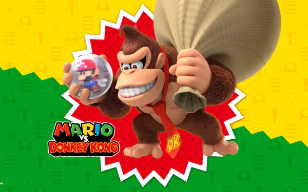 Mario vs. Donkey Kong HD Desktop Wallpaper | Background Image