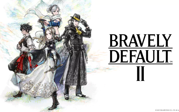 Bravely Default II HD Desktop Wallpaper | Background Image