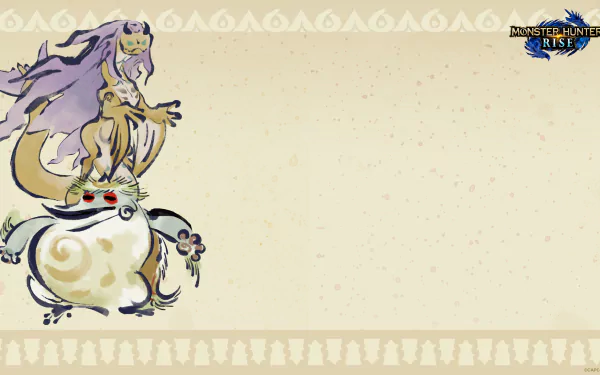 Monster Hunter Rise HD Desktop Wallpaper | Background Image