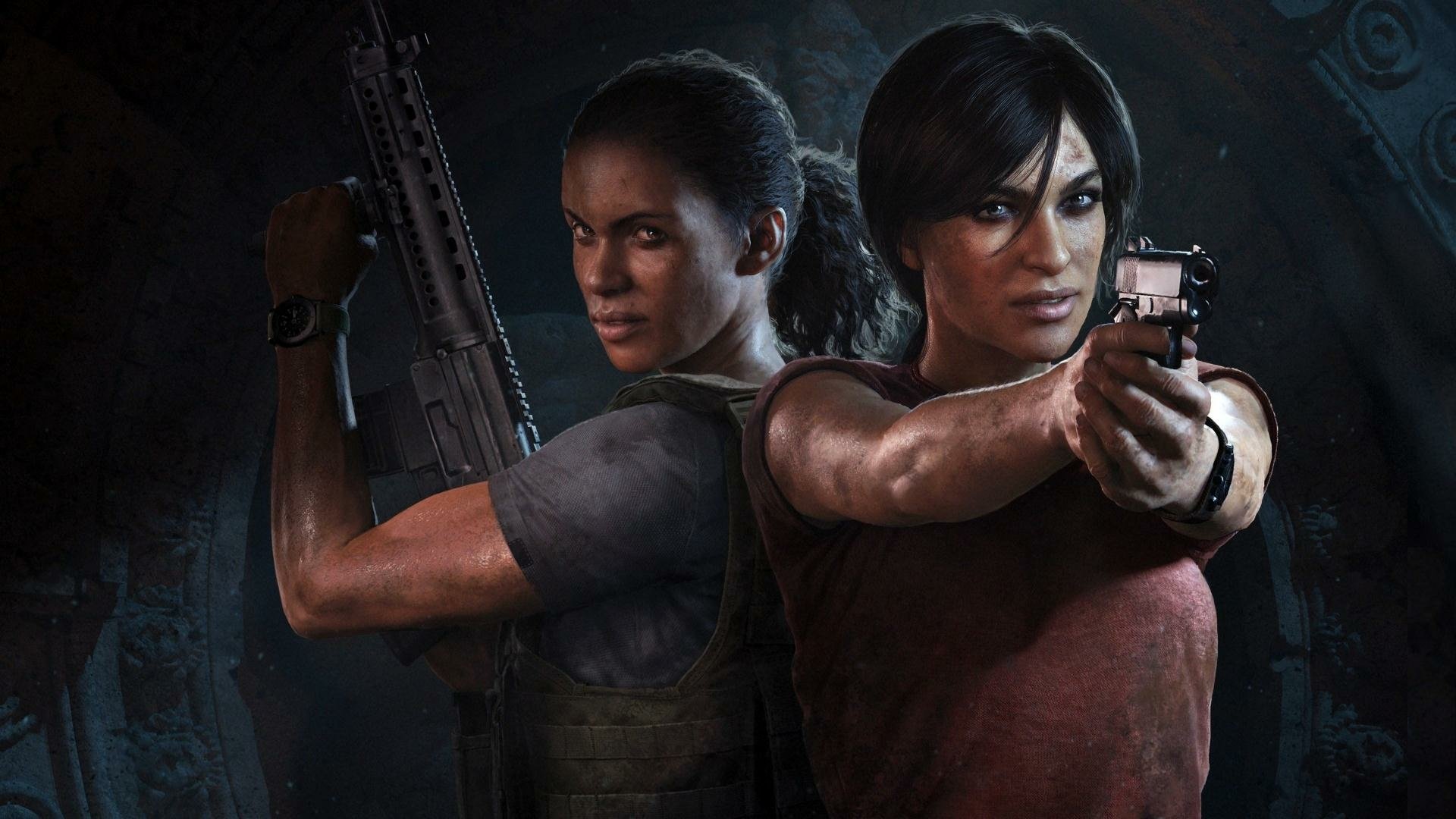 Download Uncharted: The Lost Legacy Chloe Frazer Nadine Ross Naughty Dog HD Wallpaper