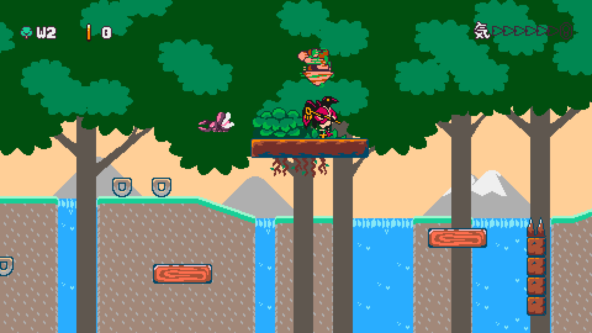 HD desktop wallpaper featuring art inspired by the video game Kitsune Tails, showcasing vibrant colors and playful designs that enhance any gaming setup.