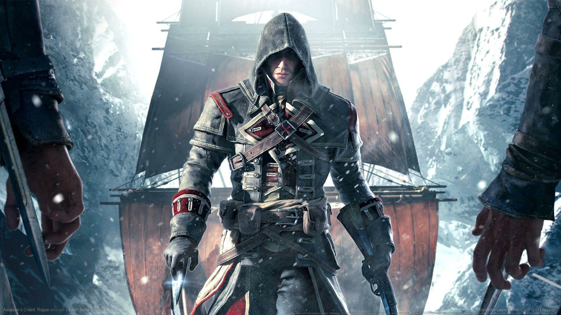 Download Assassin's Creed: Rogue Shay Patrick Cormac Ubisoft HD Wallpaper