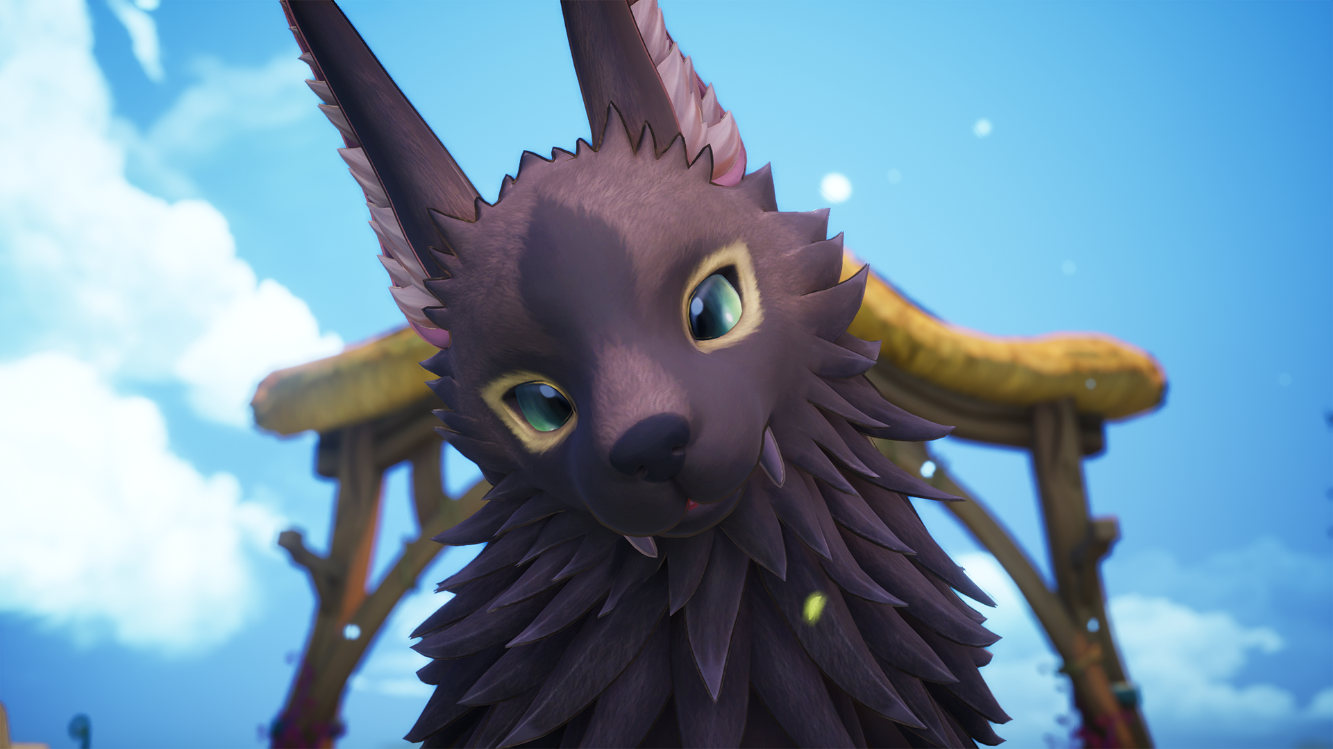 HD desktop wallpaper featuring artwork from the video game Visions of Mana, showcasing vibrant visuals and enchanting designs inspired by the game's fantasy universe.