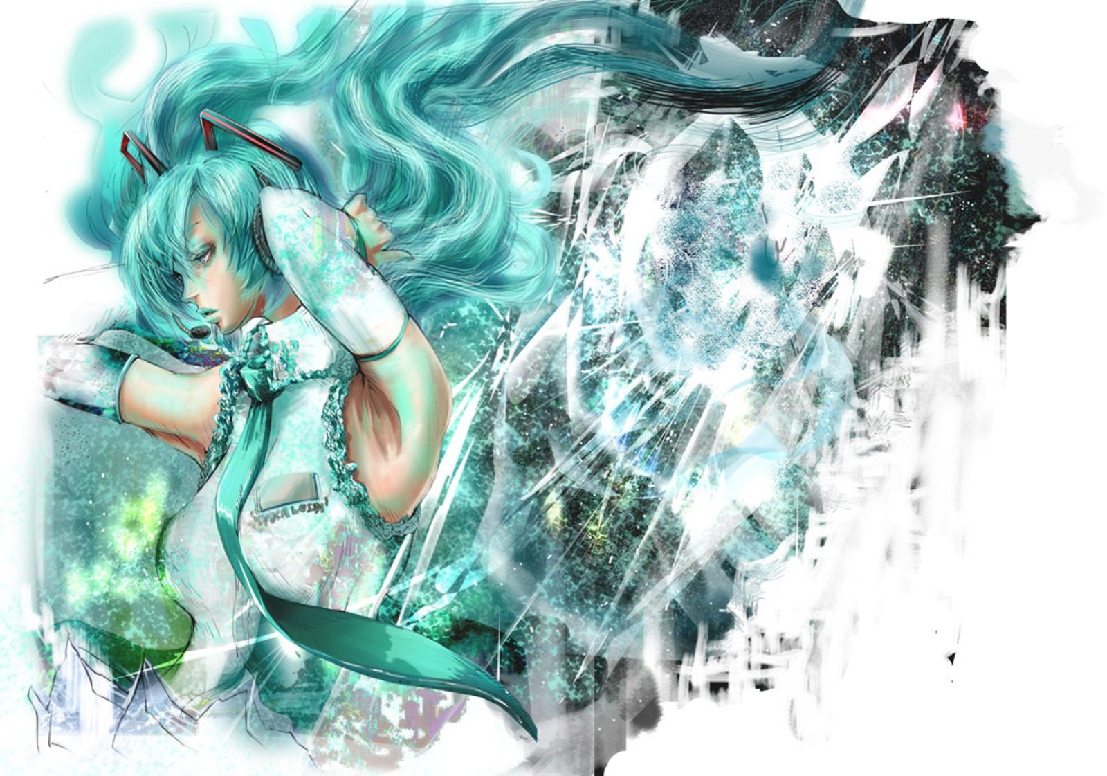 Download Hatsune Miku Anime Vocaloid Wallpaper