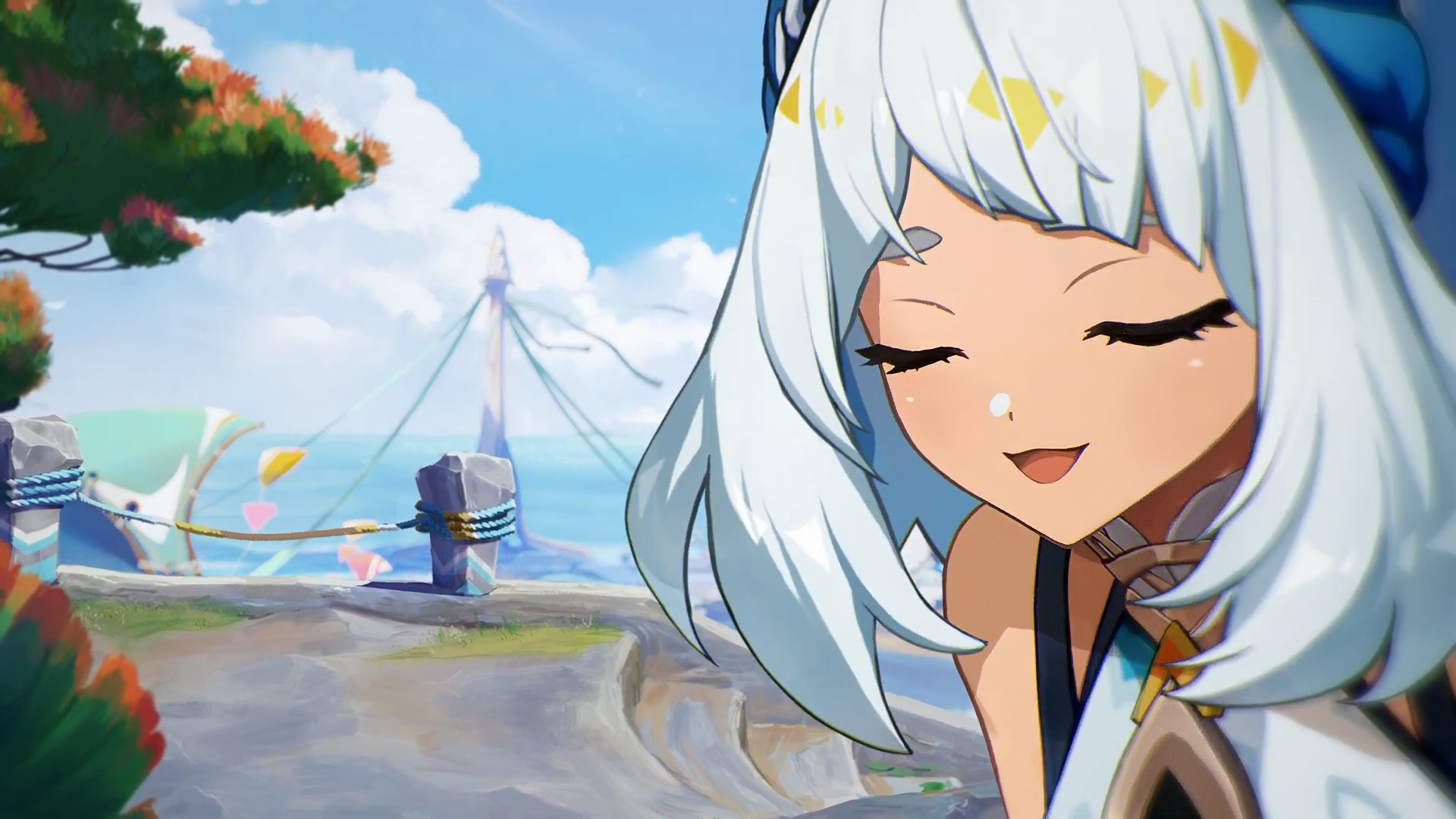 HD Wallpaper Of Mualani From Genshin Impact 1920x1080 Wallpaper Abyss