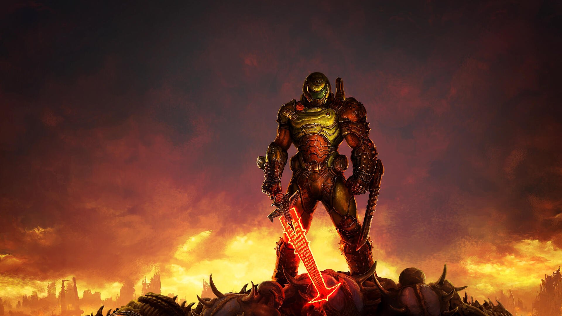 Download DOOM Eternal HD Wallpaper