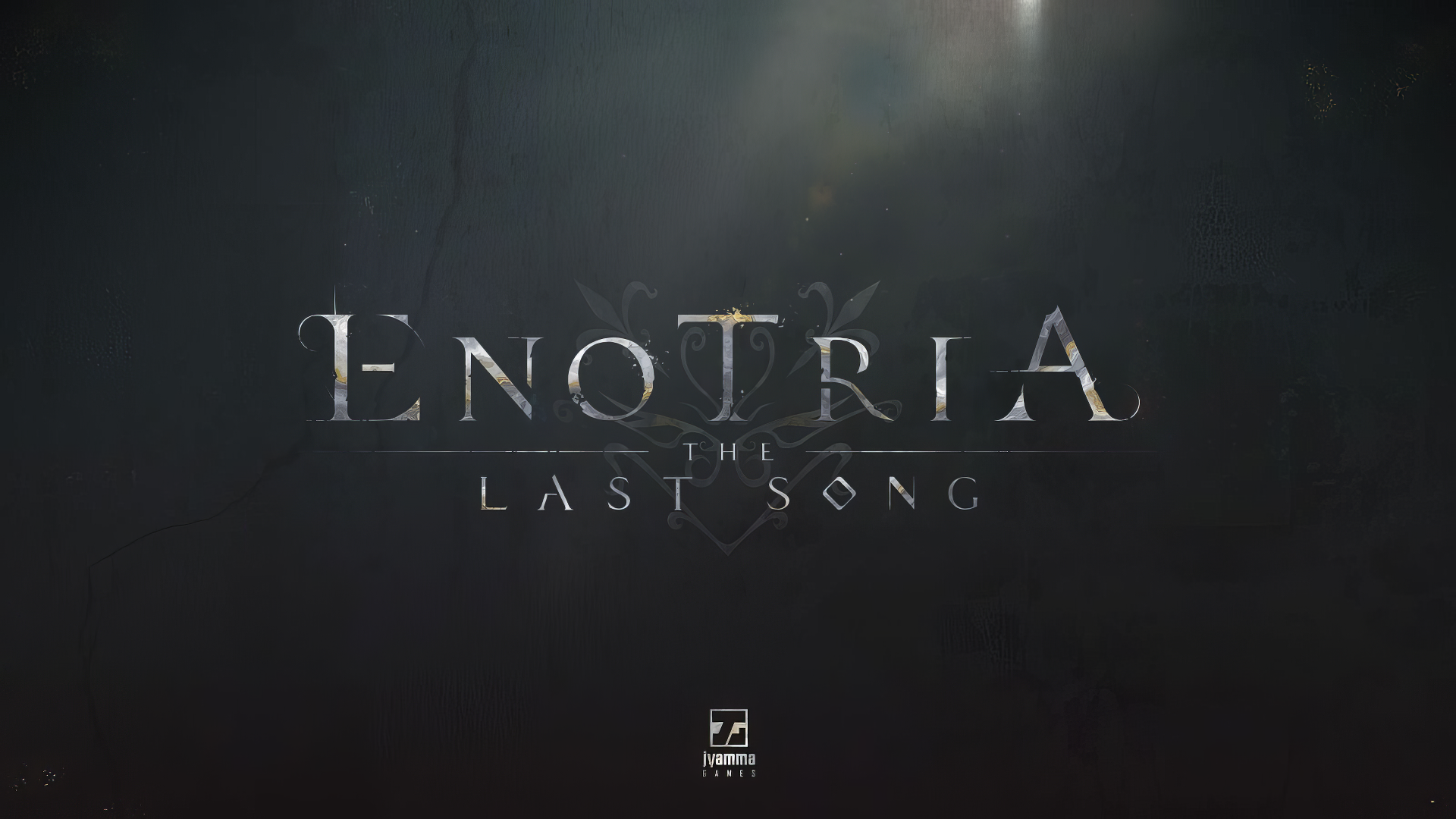HD wallpaper featuring the title Enotria: The Last Song, set against a dark, atmospheric background, capturing the essence of the video game.