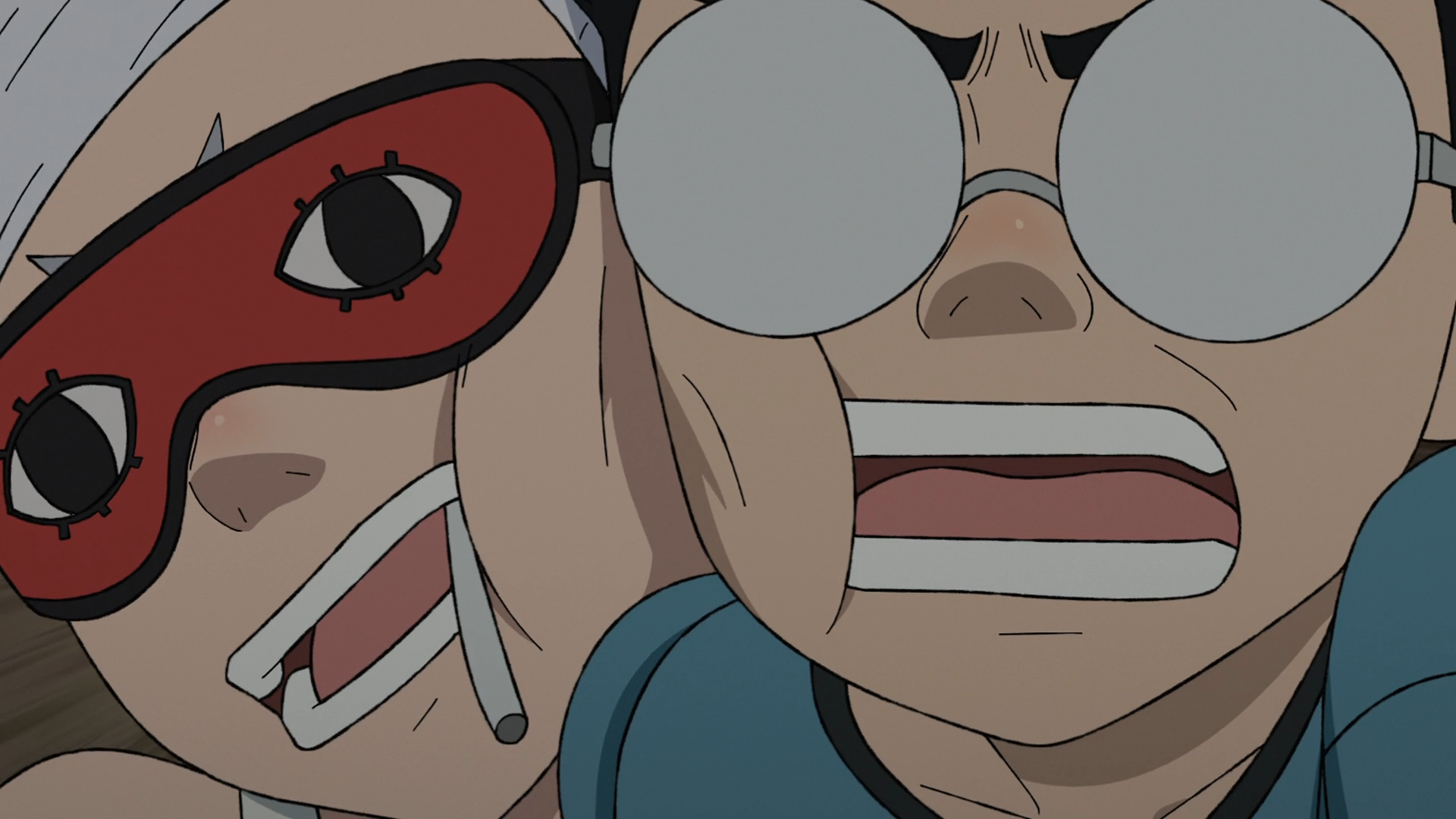 Download Anime Dandadan Seiko Ayase Ken Takakura HD Wallpaper