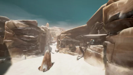 HD desktop wallpaper featuring imagery from the video game The Burst, showcasing vibrant designs and themes that immerse players in its captivating world.