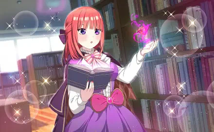 The Quintessential Quintuplets Nino Nakano Anime HD Desktop Wallpaper | Background Image