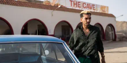 HD desktop wallpaper featuring Kaos (2024), a captivating TV show background that brings vibrant energy to your screen.