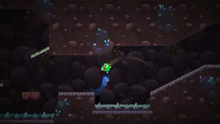 A vibrant HD desktop wallpaper featuring elements from the video game Gimmick! 2, showcasing its unique art style and engaging visuals.