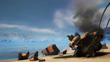video game Satisfactory HD Desktop Wallpaper | Background Image