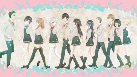 Anime Alya Sometimes Hides Her Feelings in Russian HD Desktop Wallpaper | Background Image