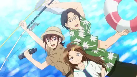 Anime TsumaSho Marika Shiraishi Keisuke Niijima Mai Niijima HD Desktop Wallpaper | Background Image