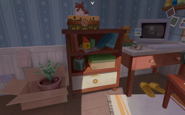 HD desktop wallpaper and background featuring the video game The Star Named EOS.