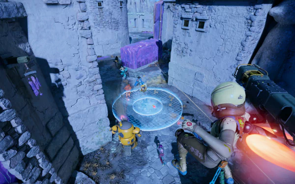 HD desktop wallpaper featuring scenes from the video game Concord. A captivating background that enhances any gaming setup.