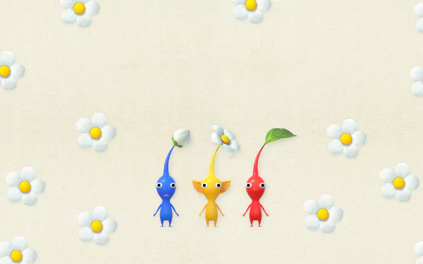 Pikmin HD Desktop Wallpaper | Background Image
